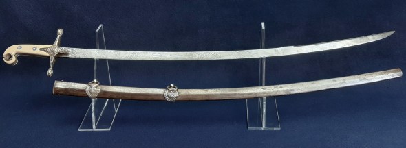 British Mameluke Sword for a Royal Equerry to Queen Victoria 4